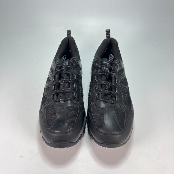 Skechers Relaxed Fit Selmen Enago Black Waterproof Hiking Shoes 66275 Mens Sz 13 main image 6